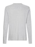 HENLEY Langarmshirt light grey heather