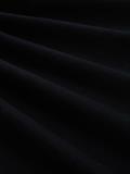 Henley Langarmshirt mit Rippstruktur black