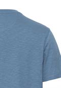 Henley-Shirt aus zertifiziertem Organic Cotton elemental blue
