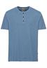 Henley-Shirt aus zertifiziertem Organic Cotton elemental blue