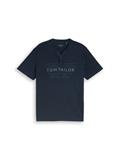 Henley T-Shirt im Used-Look sky captain blue