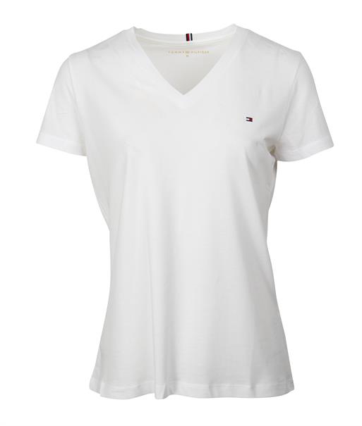 HERITAGE V-NECK TEE classic white