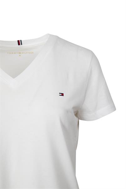 HERITAGE V-NECK TEE classic white