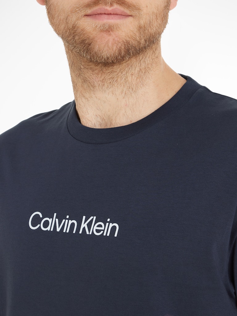 Calvin online Herren Klein Polo-Shirt HERO bequem bei T-SHIRT COMFORT sky night LOGO kaufen