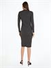 HERO MONOLOGO RIB LS DRESS washed black