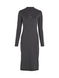HERO MONOLOGO RIB LS DRESS washed black