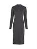 HERO MONOLOGO RIB LS DRESS washed black