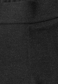 Herringbone Wide Leg Hose black