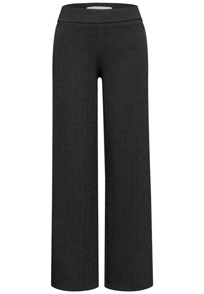 Herringbone Wide Leg Hose black
