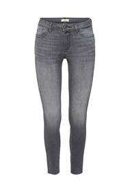 High-Rise-Jeans im Skinny Fit grey medium washed