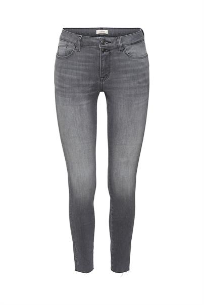High-Rise-Jeans im Skinny Fit grey medium washed