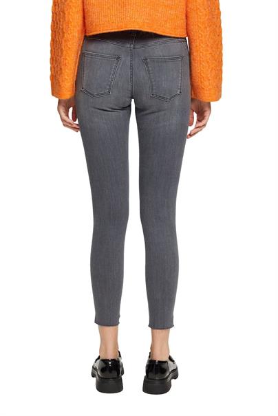 High-Rise-Jeans im Skinny Fit grey medium washed