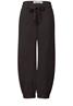 High Waist Barrel Leg Hose im Casual Fit black coffee