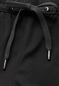 High Waist Barrel Leg Hose im Casual Fit black