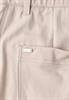 High Waist Barrel Leg Hose im Casual Fit clay sand