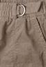 High Waist Barrel Leg Hose mit Elastikbund sanded amber