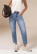 High Waist Barrel Leg Jeans im Loose Fit authentic light blue