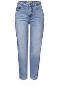 High Waist Barrel Leg Jeans im Loose Fit authentic light blue