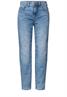 High Waist Barrel Leg Jeans im Loose Fit light blue wash