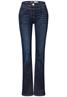 High Waist Bootcut Jeans im Slim Fit dark blue wash