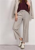High Waist Culotte mit Schnallendetail clay sand