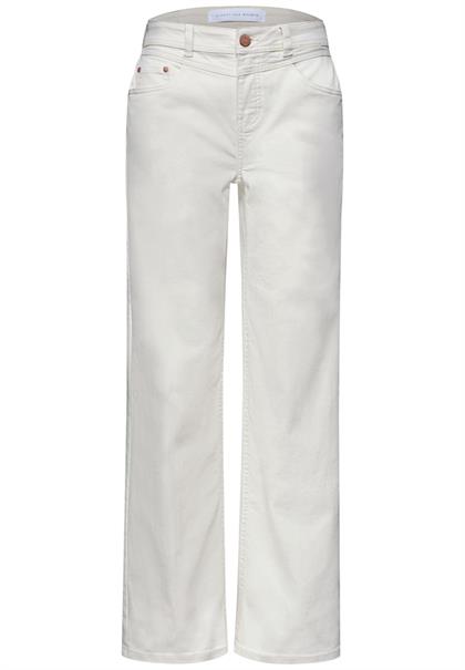 High Waist Jeans Culotte im Casual Fit ecru wash