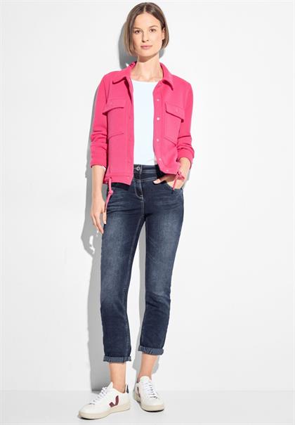 High Waist Jeans mid blue used wash