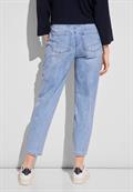 High Waist Jeans super light blue washed