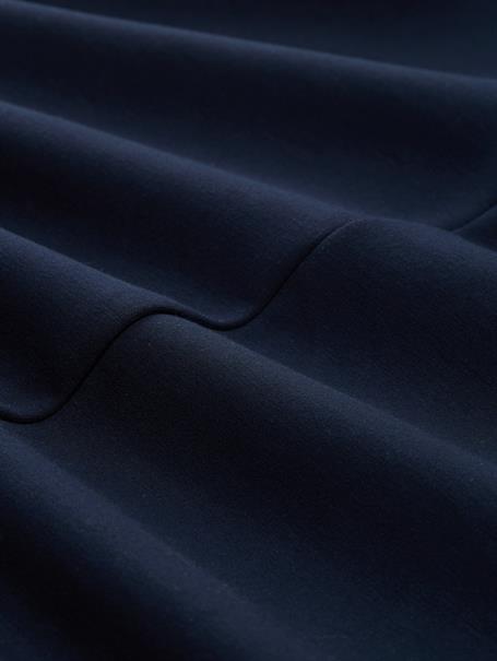 High Waist Scuba Rock mit Gummibund sky captain blue