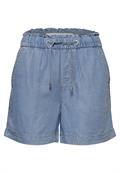 High Waist Shorts im Loose Fit light blue soft wash