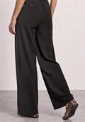High Waist Straight Leg Hose im Casual Fit black coffee
