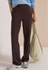 High Waist Straight Leg Hose im Loose Fit truffle brown