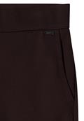 High Waist Straight Leg Hose im Loose Fit truffle brown