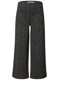 High Waist Wide Leg Hose im Casual Fit black