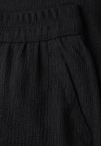 High Waist Wide Leg Hose im Casual Fit black