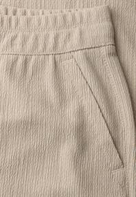 High Waist Wide Leg Hose im Casual Fit cobble stone