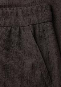 High Waist Wide Leg Hose im Casual Fit deep earth