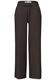 High Waist Wide Leg Hose im Casual Fit deep earth