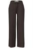 High Waist Wide Leg Hose im Casual Fit deep earth