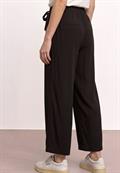 High Waist Wide Leg Hose im Loose Fit black