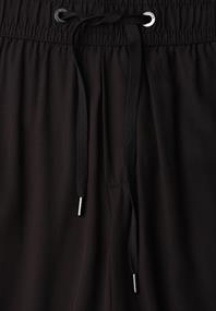 High Waist Wide Leg Hose im Loose Fit black