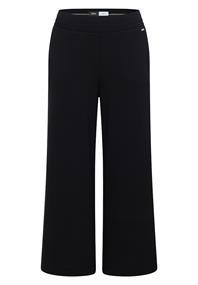 High Waist Wide Leg Hose im Loose Fit black
