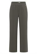 High Waist Wide Leg Hose im Loose Fit clear khaki