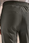 High Waist Wide Leg Hose im Loose Fit clear khaki