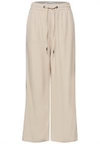 High Waist Wide Leg Hose im Loose Fit cobble stone