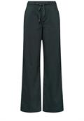 High Waist Wide Leg Hose im Loose Fit deep bound green