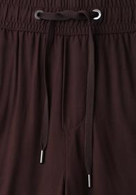 High Waist Wide Leg Hose im Loose Fit deep earth