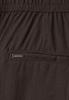 High Waist Wide Leg Hose im Loose Fit espresso brown