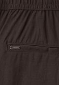 High Waist Wide Leg Hose im Loose Fit espresso brown