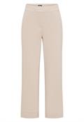 High Waist Wide Leg Hose im Loose Fit grain beige